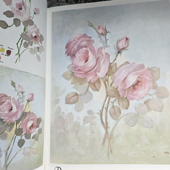 How to Draw and Pain Roses and Other Flowers HT130 Walter Foster Vintage Softcov - Picture 15 of 16